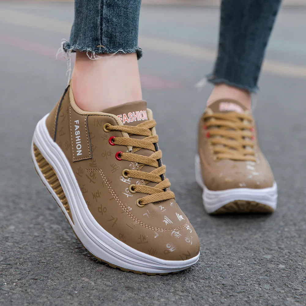 Ladies Casual Breathable Sneakers