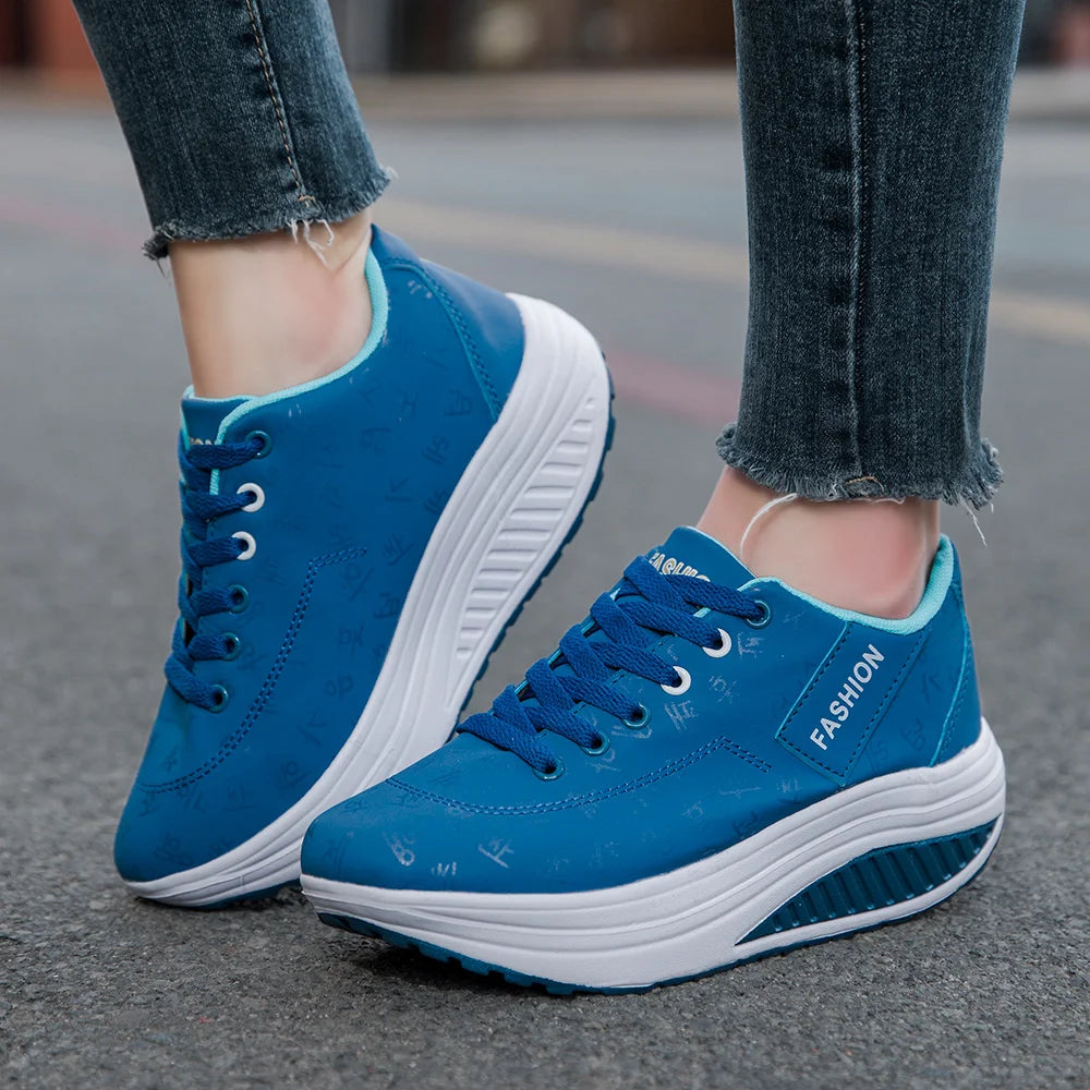 Ladies Casual Breathable Sneakers