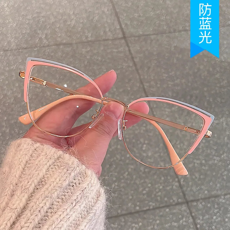 Cat Eye Shape Woman's Glasses
